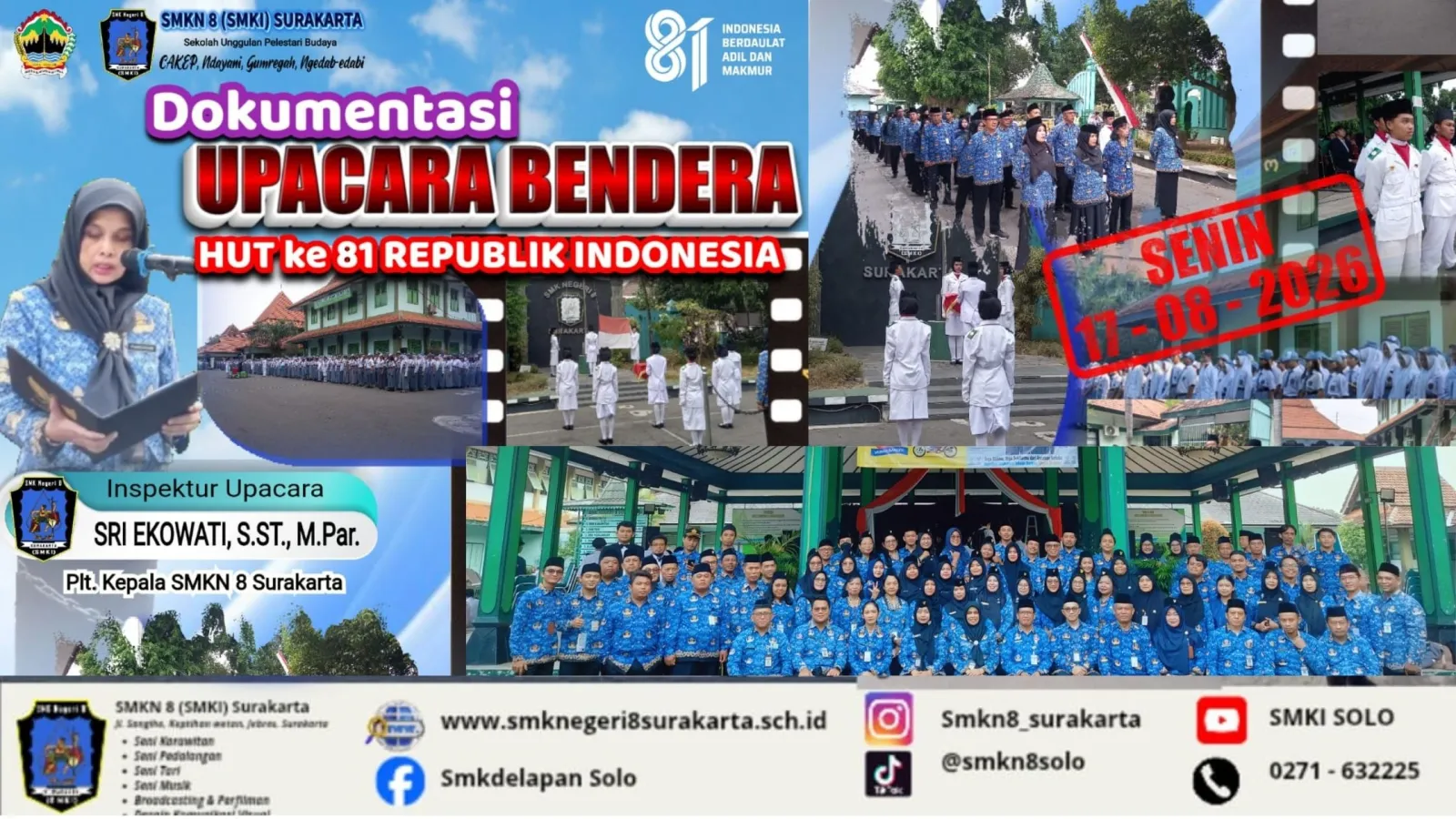 Bakti untuk Negeri: 81 Tahun Indonesia Merdeka dan