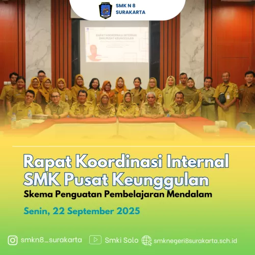 Rapat Koordinasi SMK PK Skema Pembelajaran Mendalam